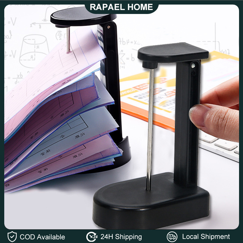 Desk Receipt Holder Receipt Spindle with Round Base Notes Paper Memo ...