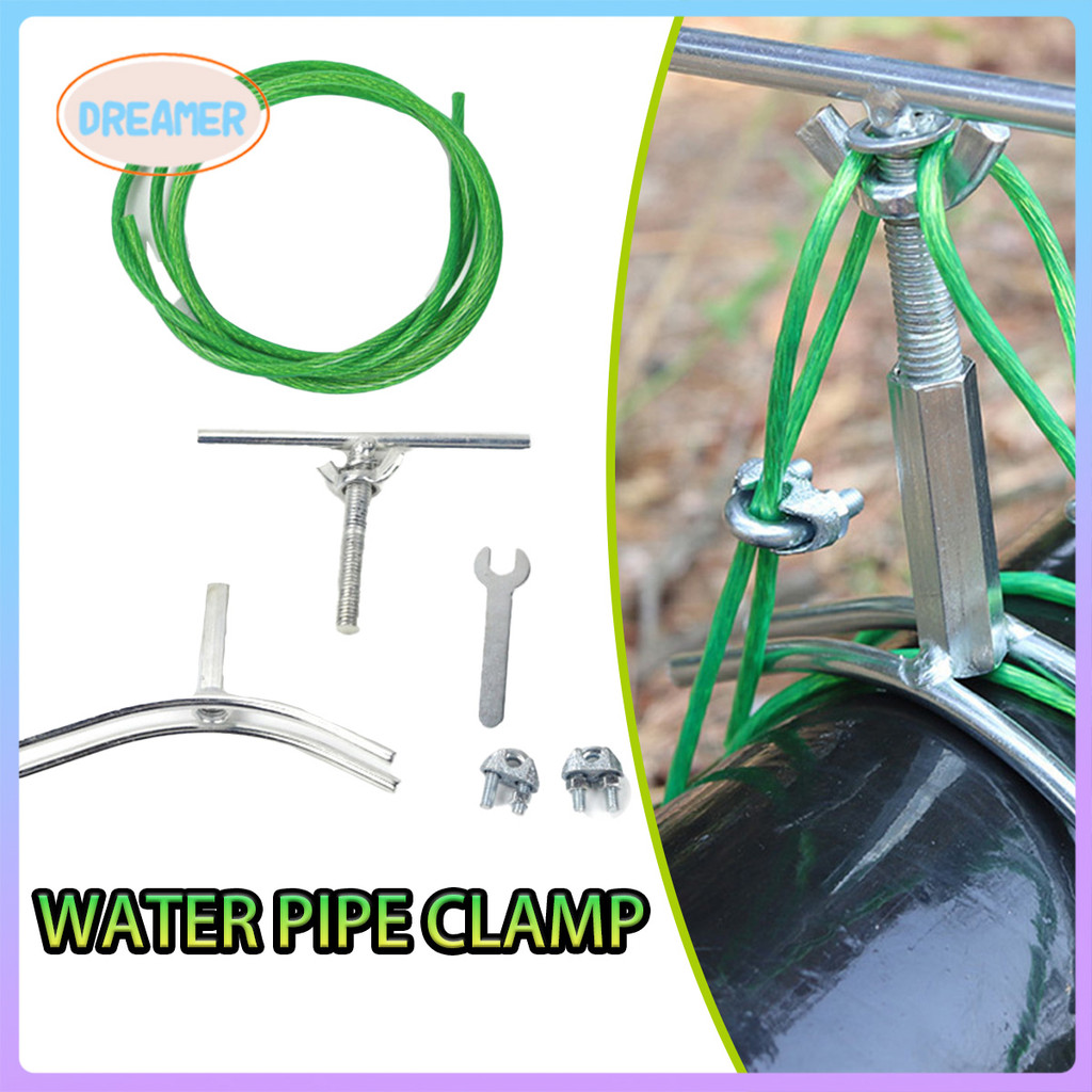 New Drip Irrigation Clamp Water Dragon Pump Inlet&Outlet Steel Wire ...