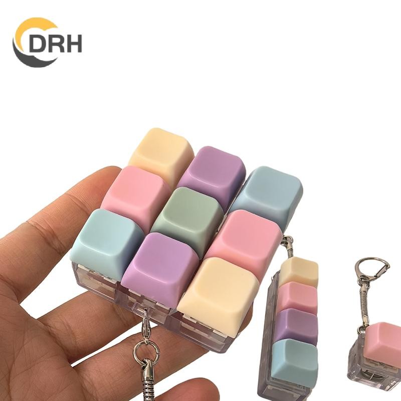 [DRH]1/4/5/9 Keys Mechanical Keyboard Axis Tester Fidget Button Keycap ...