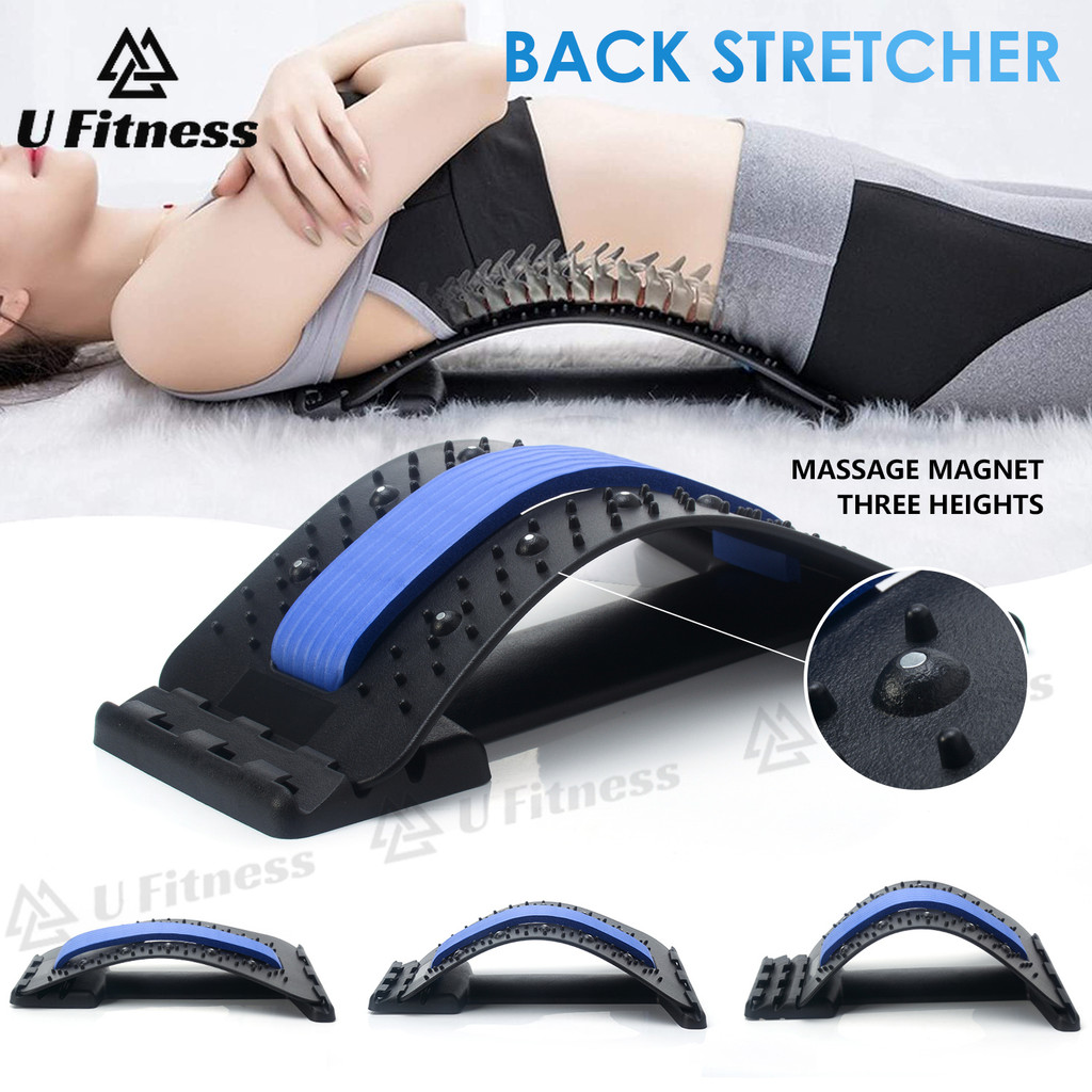 Magnetic Back stretcher Back Support Magic Back Support Plus Massager ...