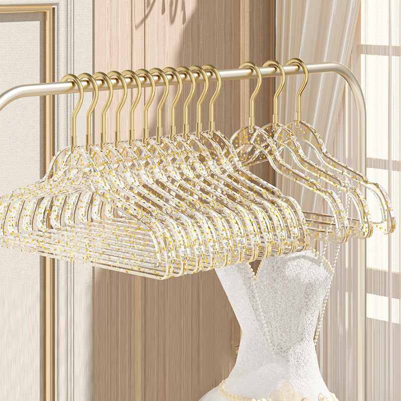 [Willbehot] Clothes Rack Women's Traceless Household Transparent ...