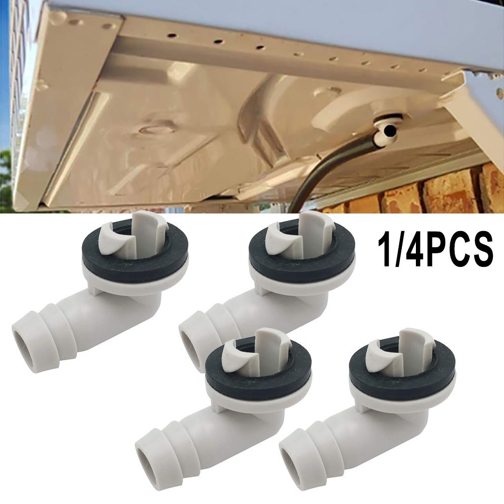 Sales Plastic Air Conditioner AC Drain Hose Connector Elbow Fitting ...