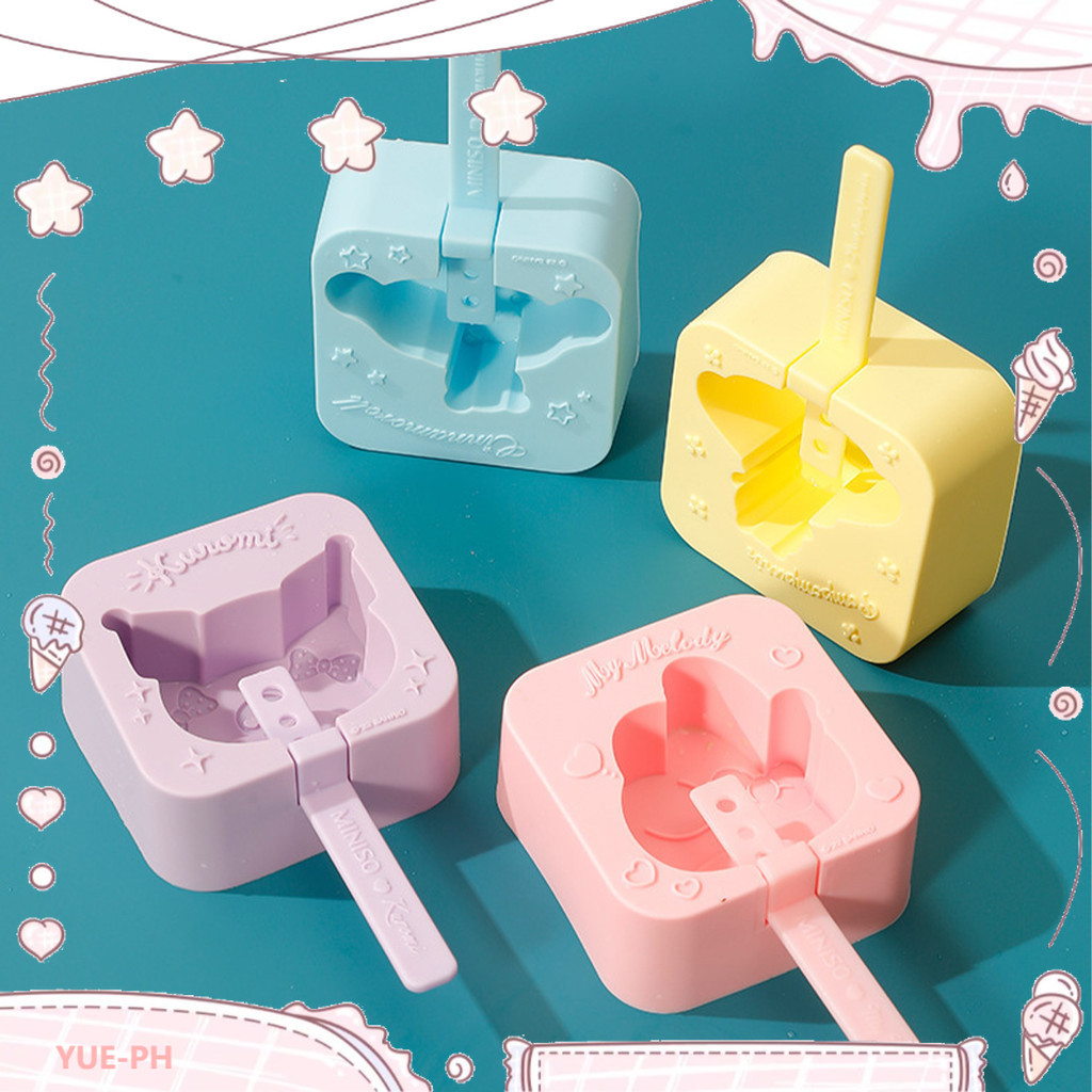 Cinnamoroll Popsicle Mold Miniso Anime Cartoon Cute Kuromi My Melody ...