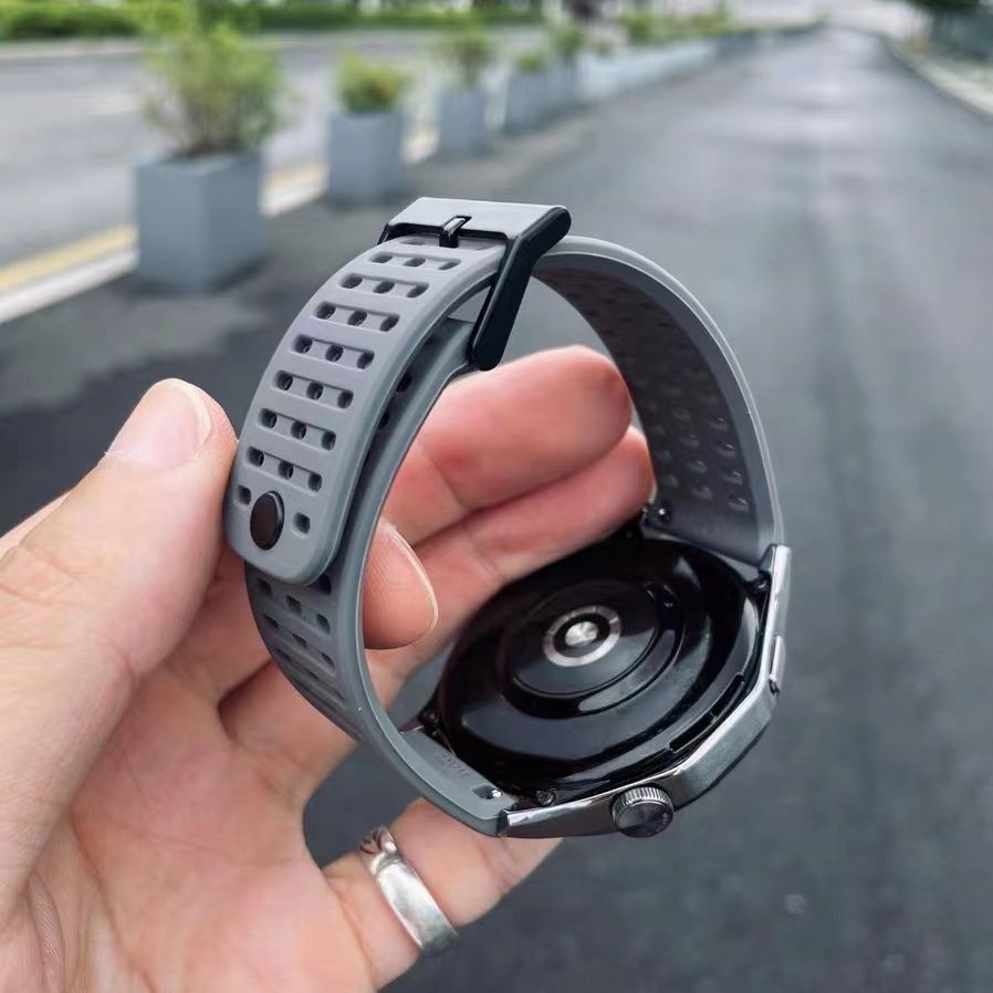 Sangle Suunto Vertical 9 Peak Bracelet Silicone 22mm Pour Suunto Vertical/9 Peak Pro/9 Peak/5 Peak - Sport Unisexe Bracelet Suunto Race S