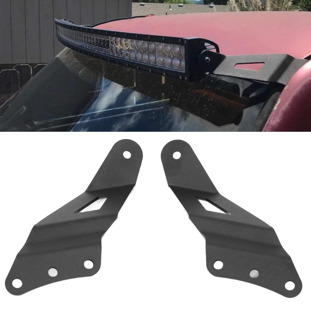 Mingxiu Upper Windshield Mount Roof Spot Light Bar Wrinkled Finishes