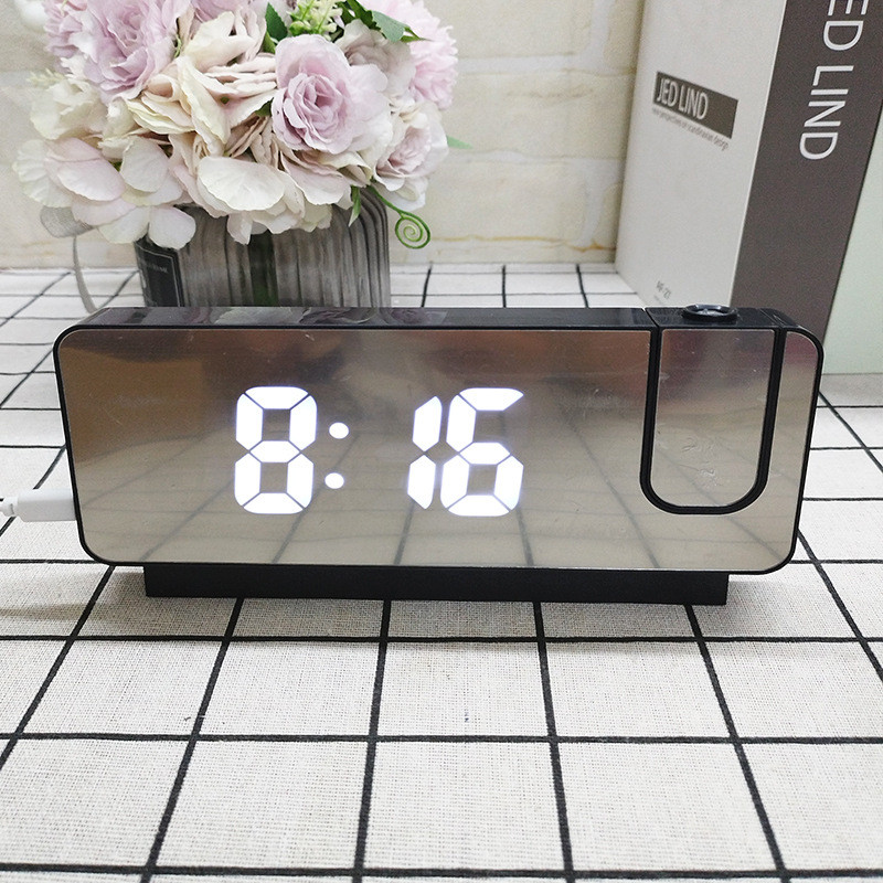 wall clock glow in the dark clock aesthetic led large screen digital