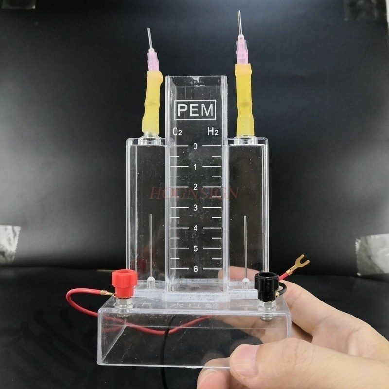 Hydrogen and Oxygen Teaching Instrument Water Electrolysis Experimenter ...