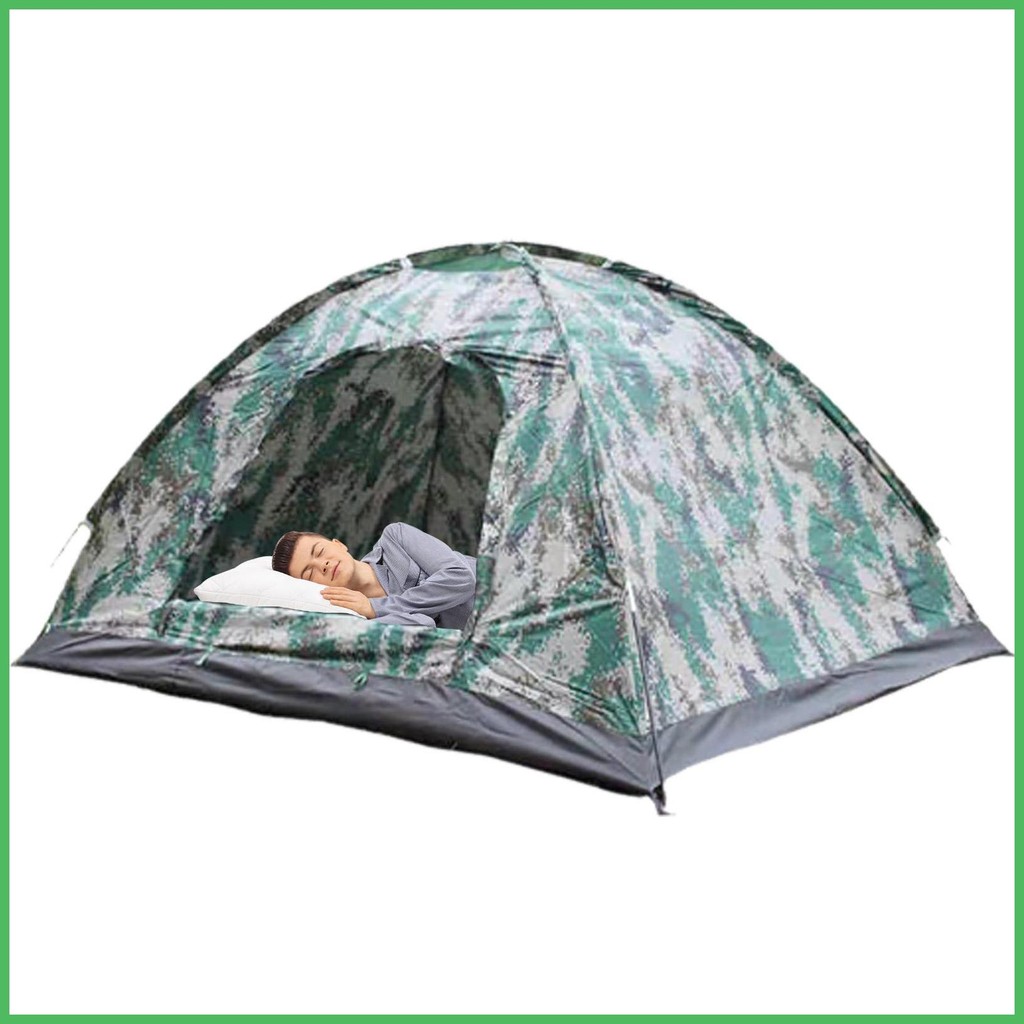 1 Person Backpacking Tent Portable Sleeping Tents Single Layer For