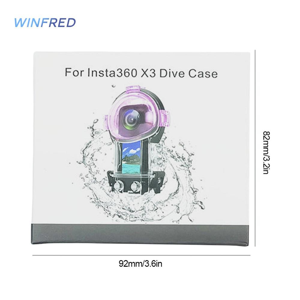 Dive Filter Waterproof Case Filters Camera Filter for Insta360 X3 (Red ...