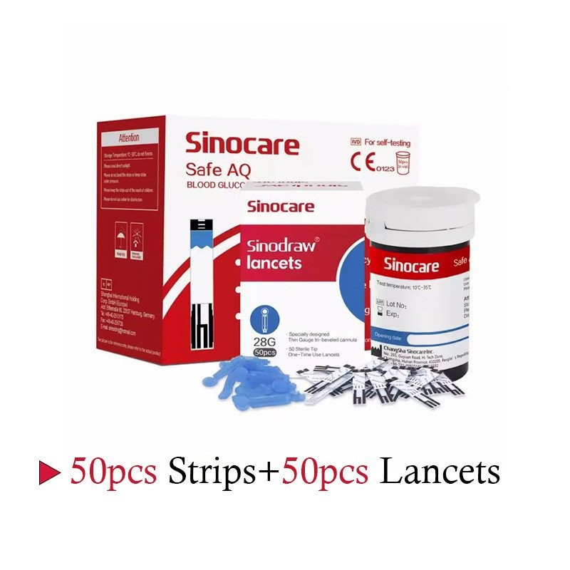 Sinocare Safe AQForeign Trade Export Free Adjustment Code Blood Glucose