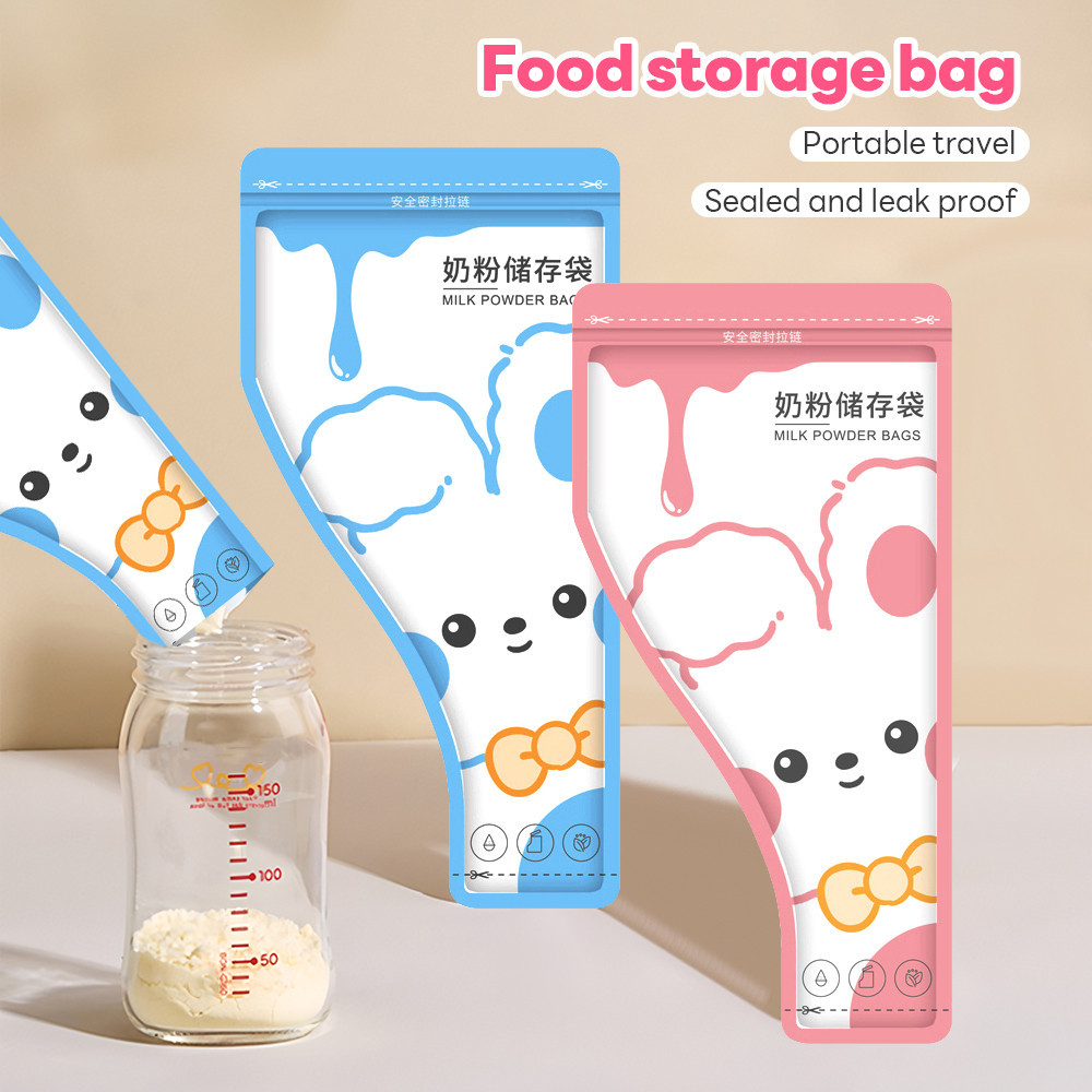 30pcs Portable Milk Powder Bags Disposable Sealed Storage Formula ...