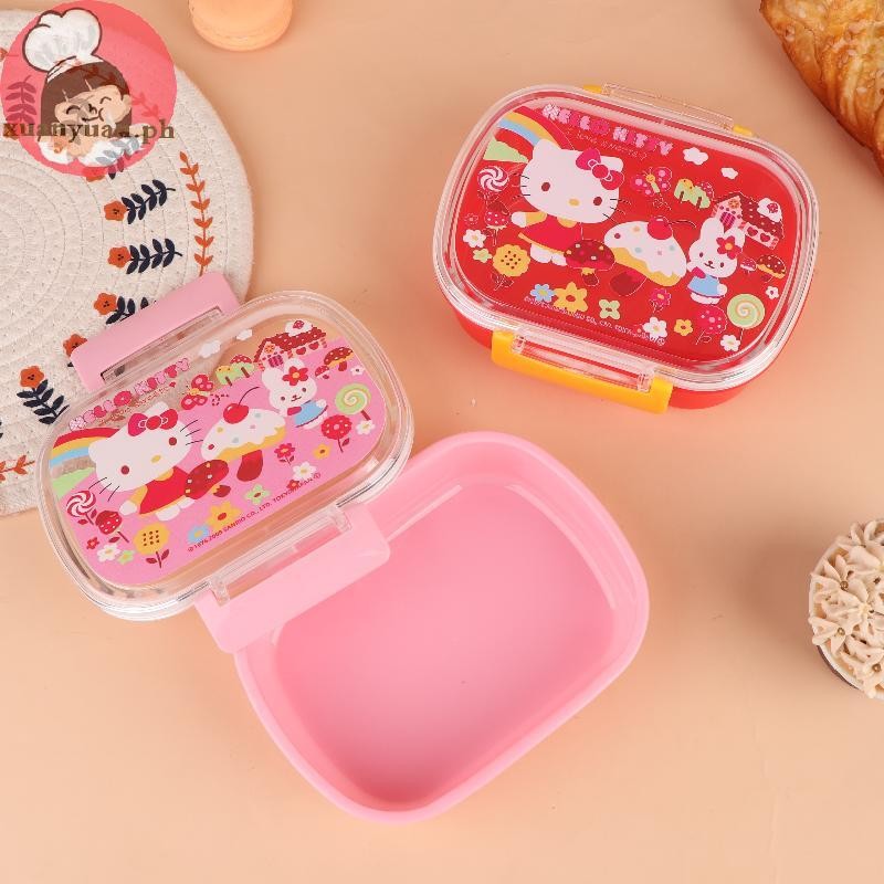 XUAN Sanrio 400Ml Hello Kitty Lunch Box Bento Box My Melody Fruit ...
