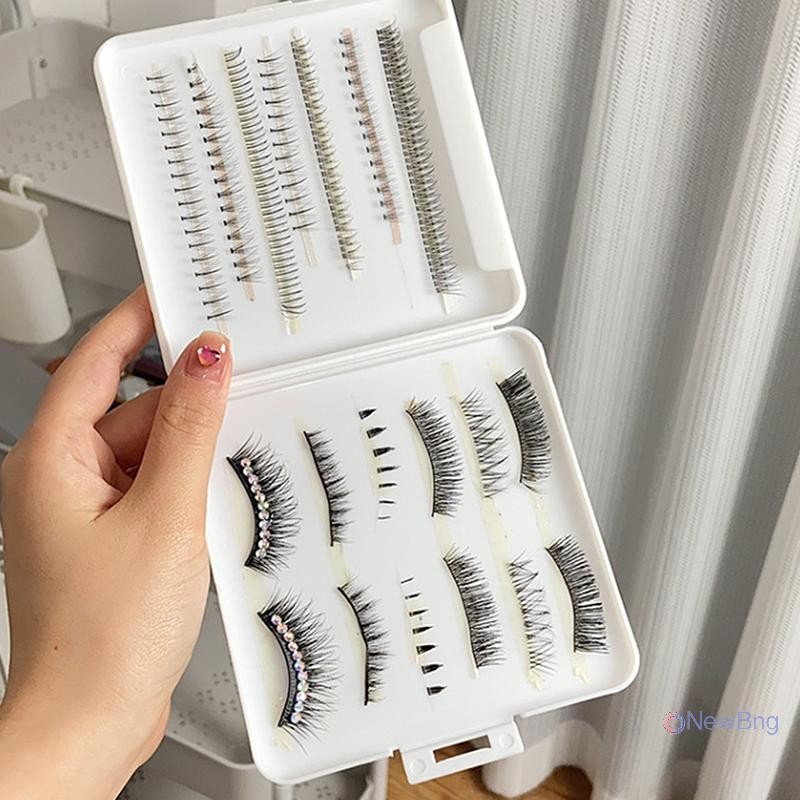 ONew Portable Plastic False Eyelashes Box Travel Empty Lashes Holder ...