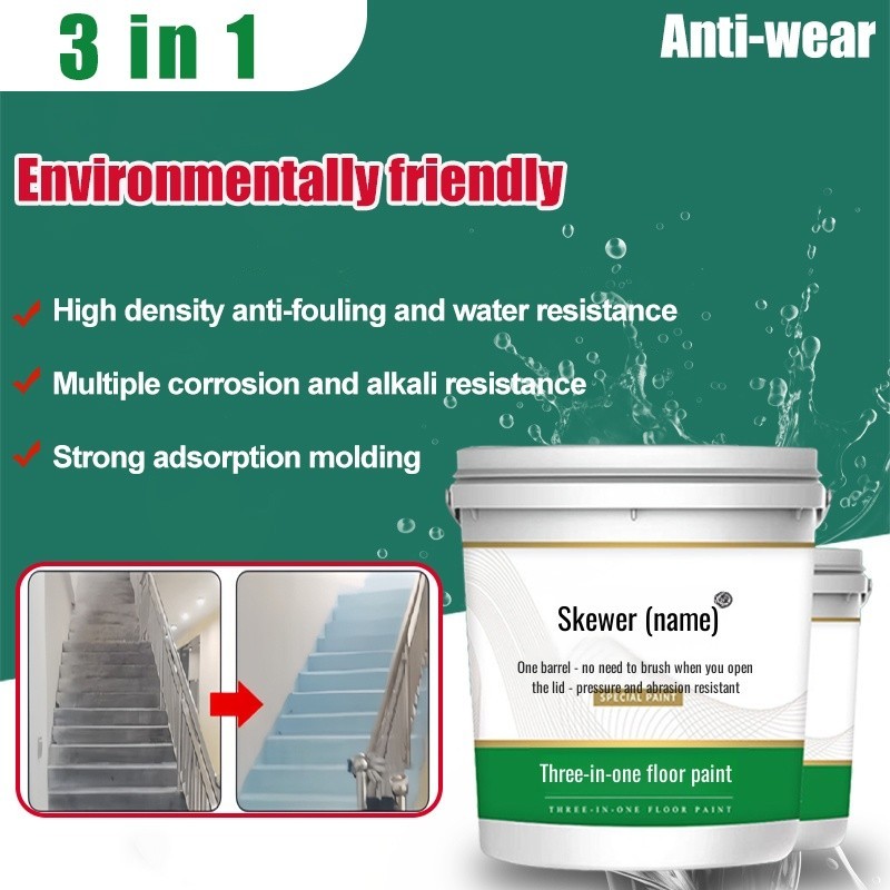 Image result for [Multi-Color Universal Paint] 3-In-1 Floor Paint/High Density Anti ...