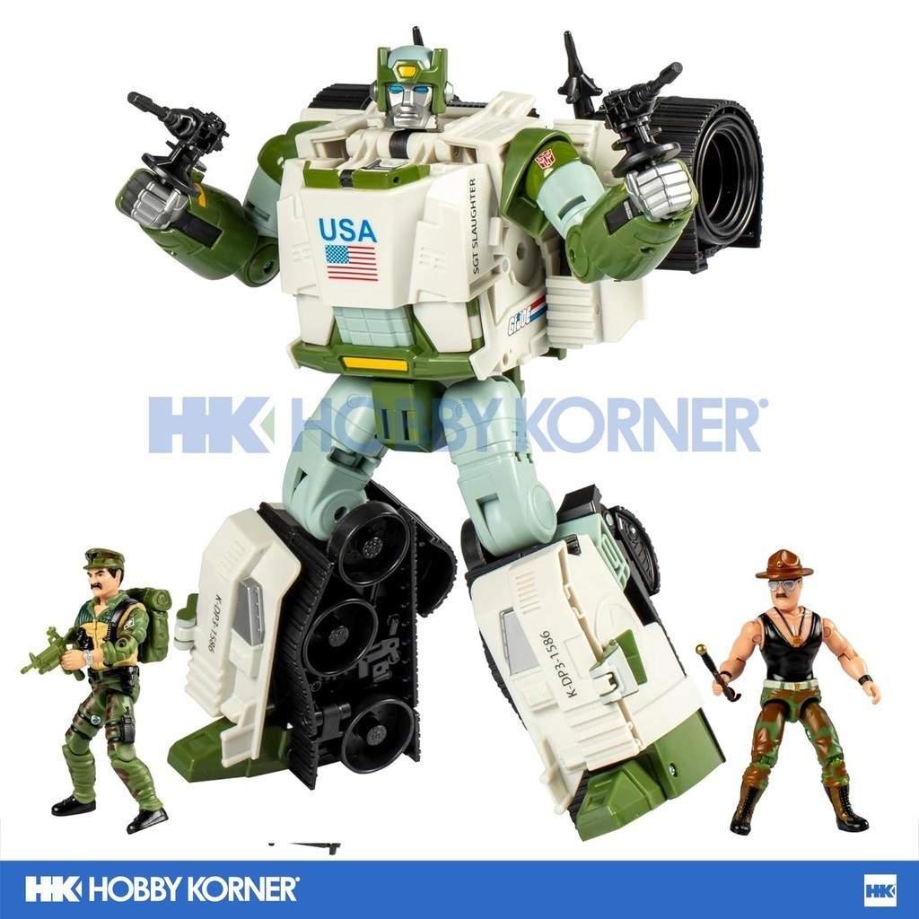 (IN STOCK) HASBRO F9941 G.I. Joe x Transformers Autobot Kup Triple T ...