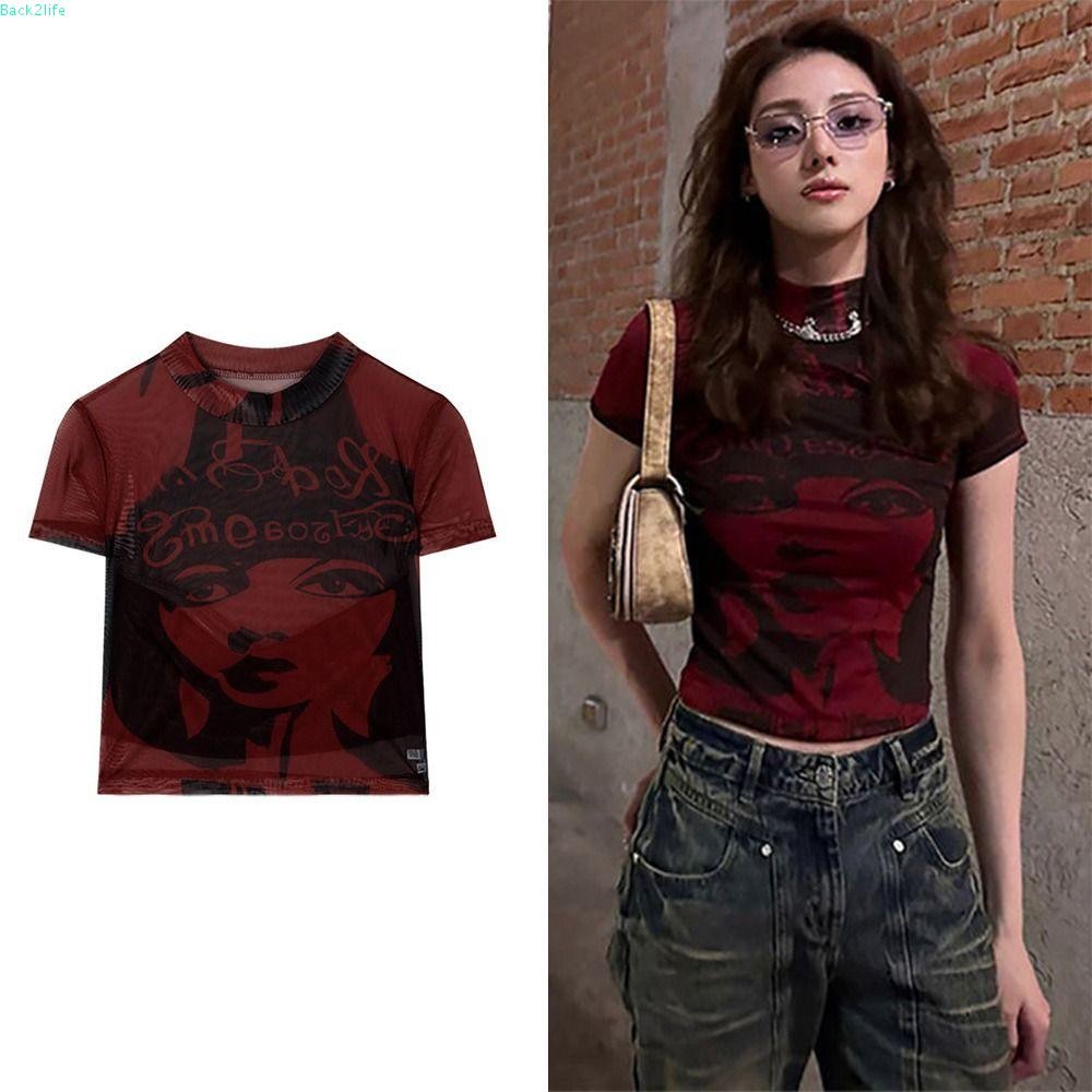 Sweetheart Hot Metal Sense Hanging Neck Lacing Undershirt Female Short Section Revealing Umbilical Tops Tide main image 1