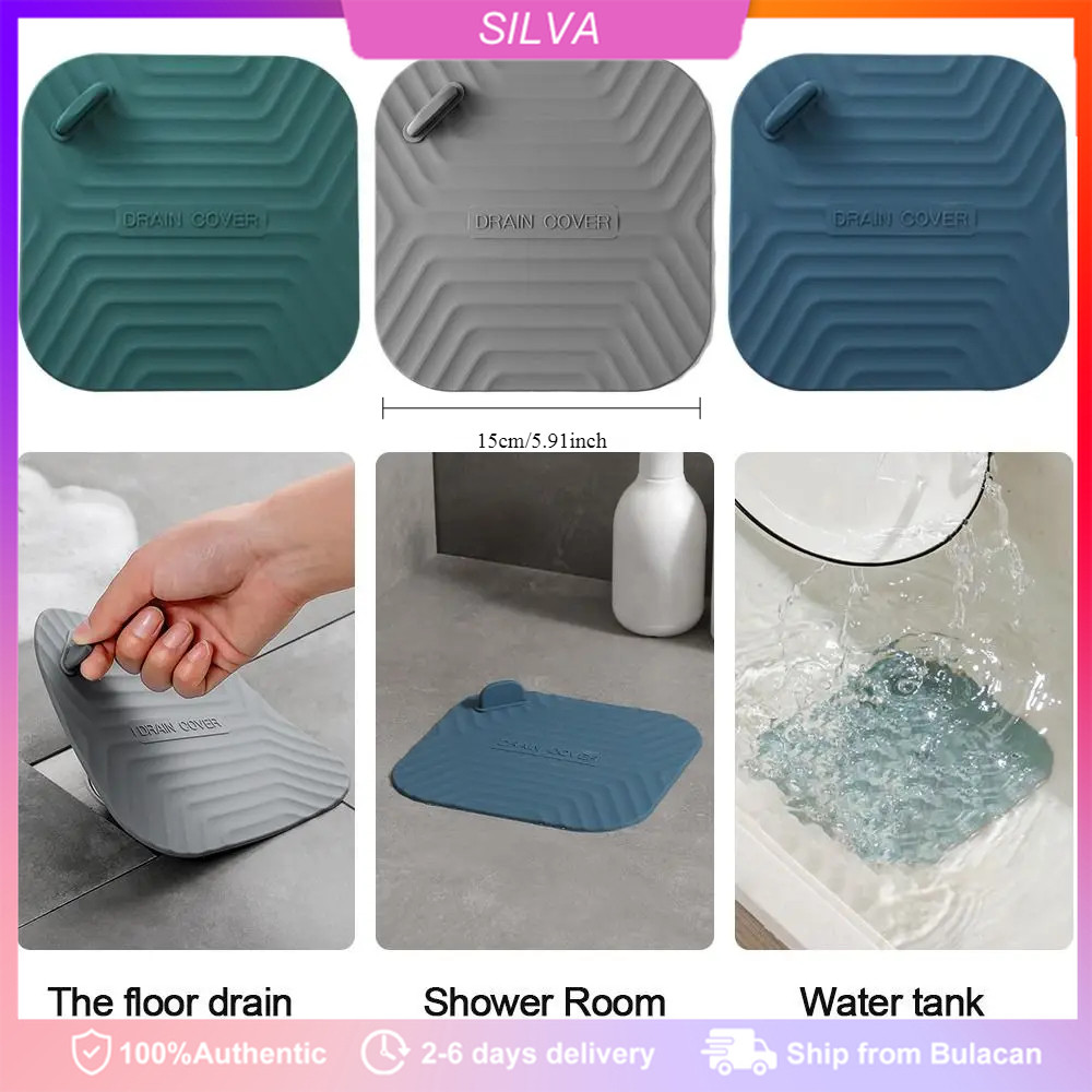 Thicken Silicone Deodorant Pad Bathroom Sewer Insect-proof Seal Cover ...