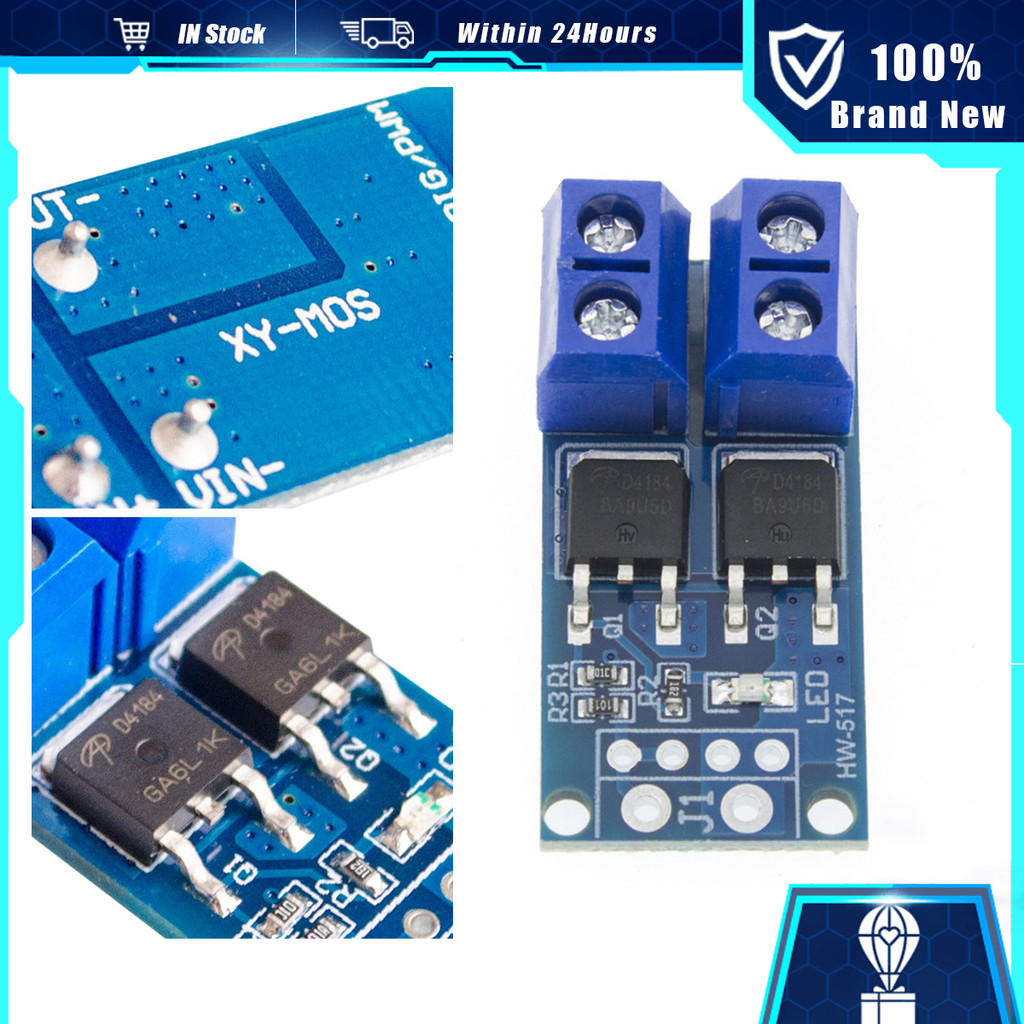 Trigger Module 15A 400W PWM Switch Control Adjust Board MOSFET Field ...