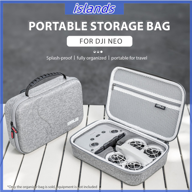 【IS】 Portable Storage Bag Compatible For DJI NEO Aircraft RC-N3 Remote ...