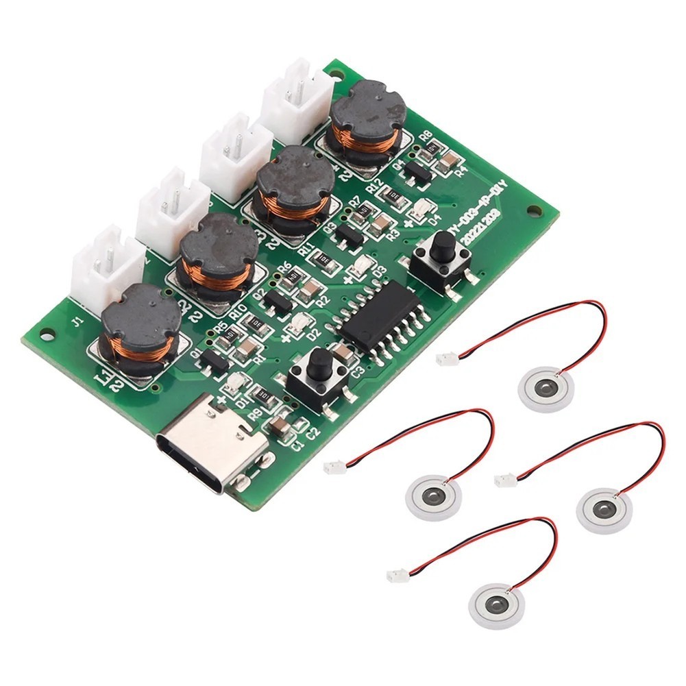 DEAL| 5V DIY Humidifier Kit Mist Maker Module Controller Part Circuit ...