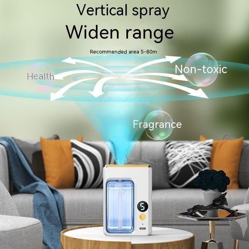 Automatic Aroma Diffuser Aroma Diffuser Air Freshener Rechargeable ...