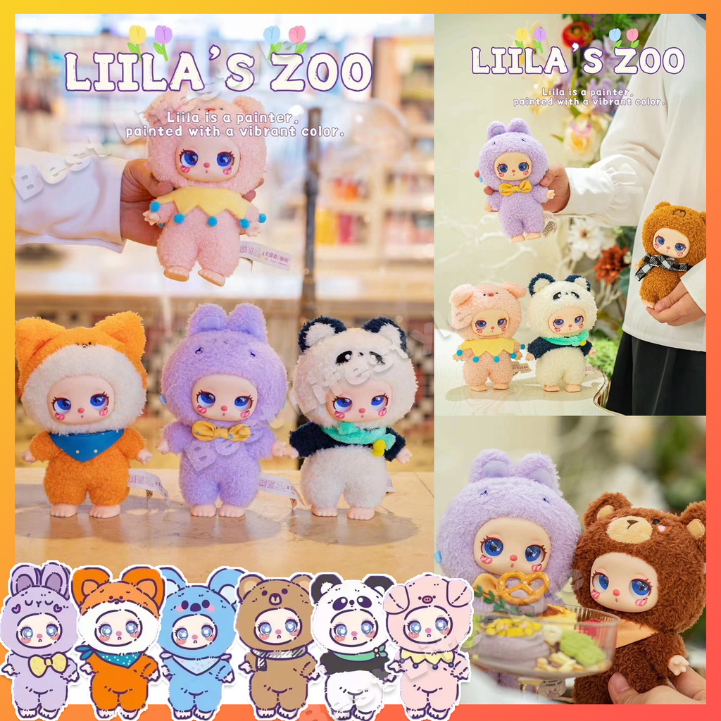 Liila Lucky Cat Liila Zoo Plush Toy Dolls Collection Surprise Dolls 