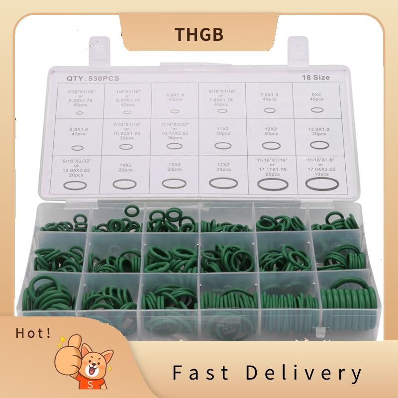 530Pcs Car R134A Car ORing Repair Automotive Air Conditioning Repair