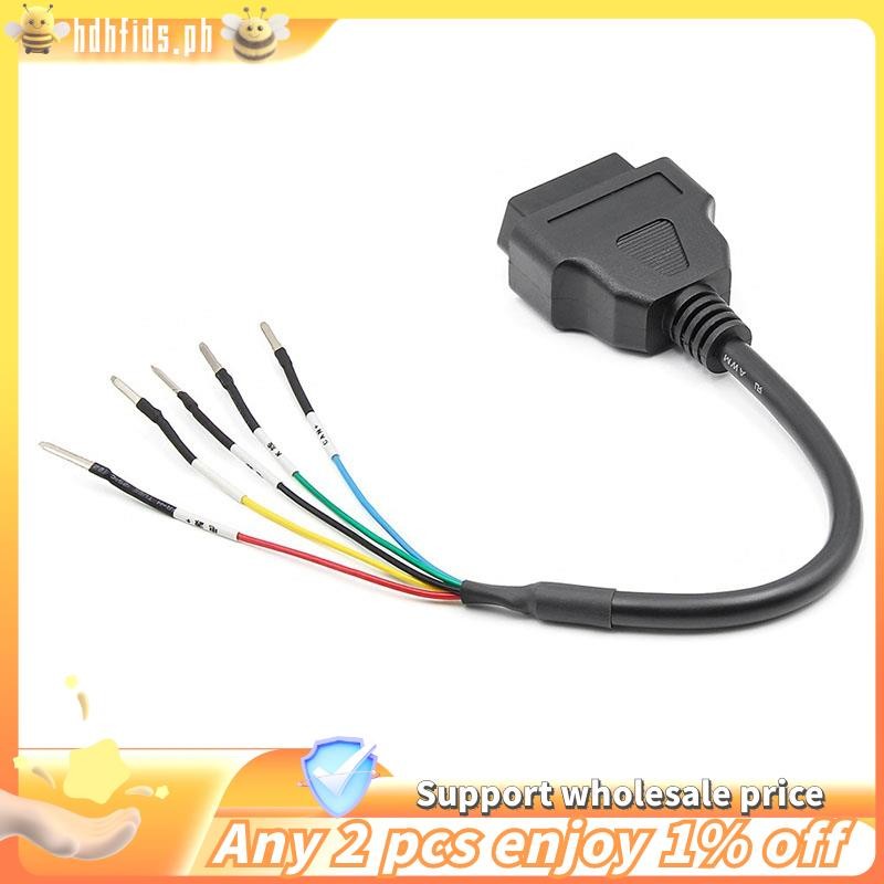 [In stock]16 Pin OBD OBD2 Female K Line CAN Line Jumper Tester
