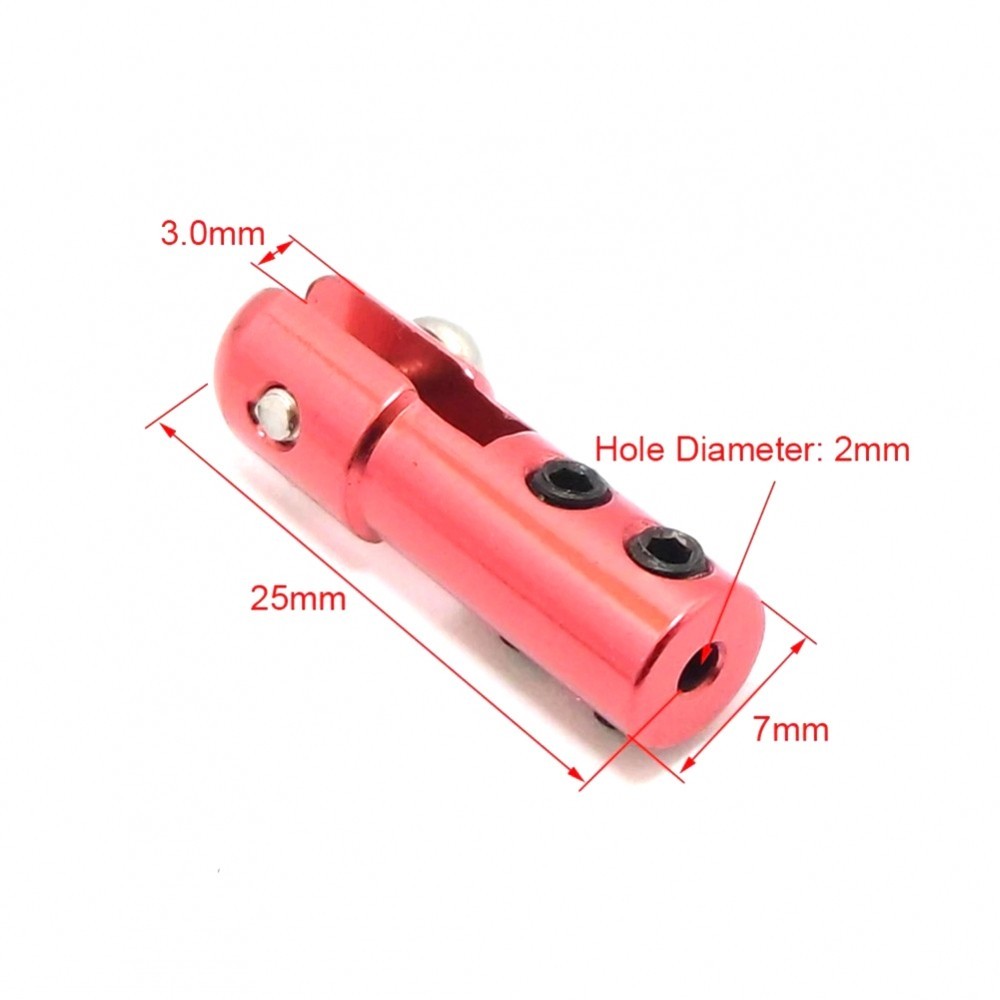 Premium Quality CNC Aluminum Servo Rudder Joint Tie Rod End Clevis for