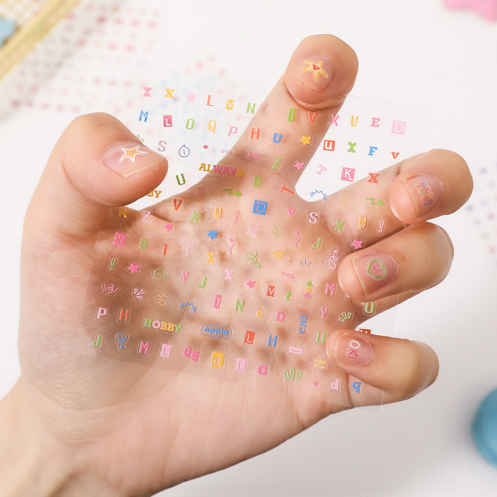 Cdaily|25 Sheets Cute Theme Mini Die-Cut Sticker Book Fingertip Fairy ...