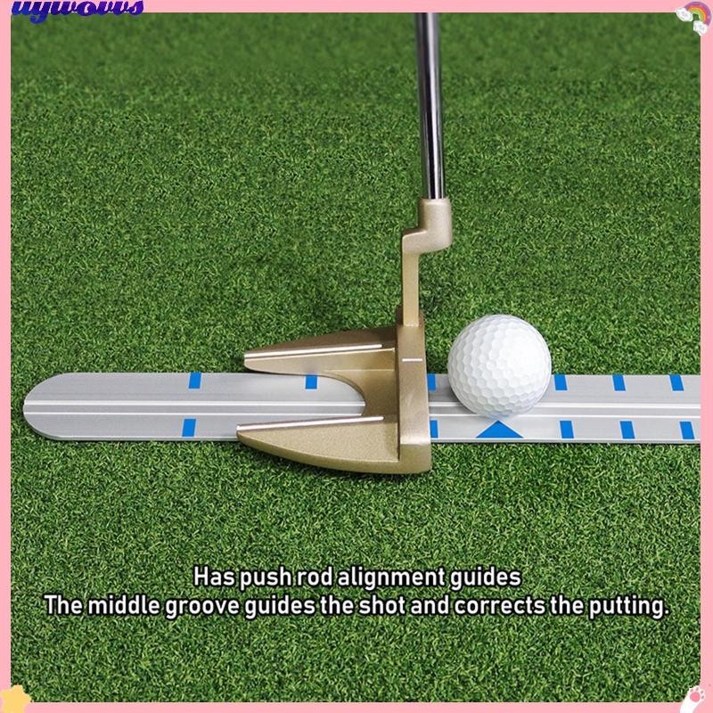 [uywovvs] Golf Putting Alignment Rail, Putter Ruler Track Guide ...