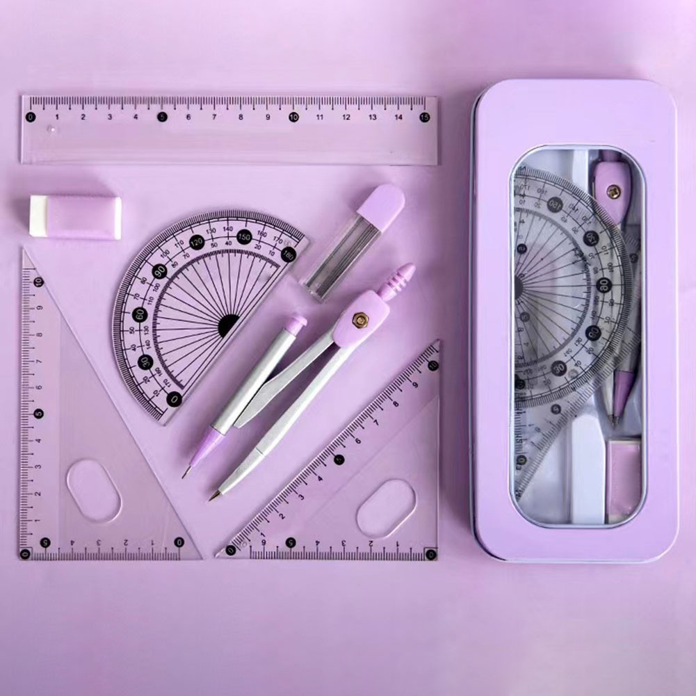 Geometry Kit For Students Artists Mutifunctional Precise Math Tool Kit ...