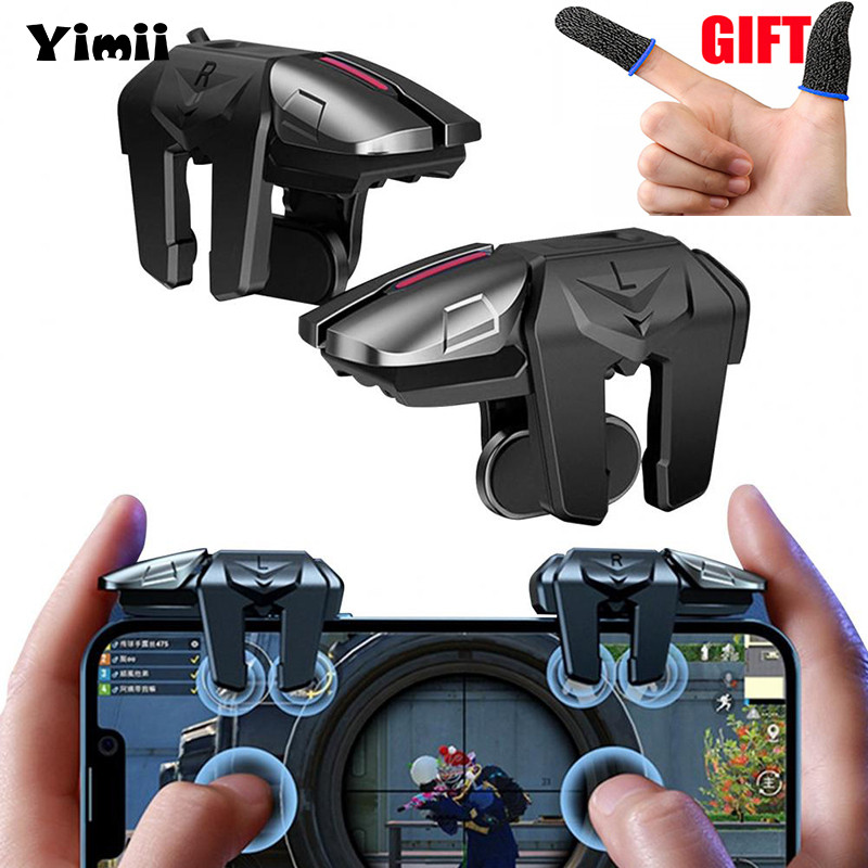 【Yimii.PH】G21 Mobile Game 6 Finger Trigger for PUBG Phone Gaming ...