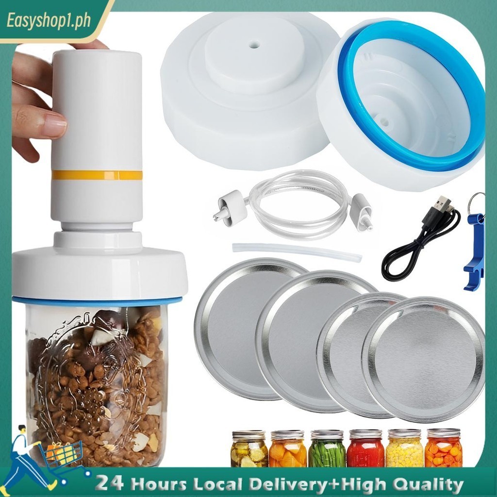 11Pcs Electric Mason Jar Vacuum Sealer Safe Vacuum Sealer Attachment