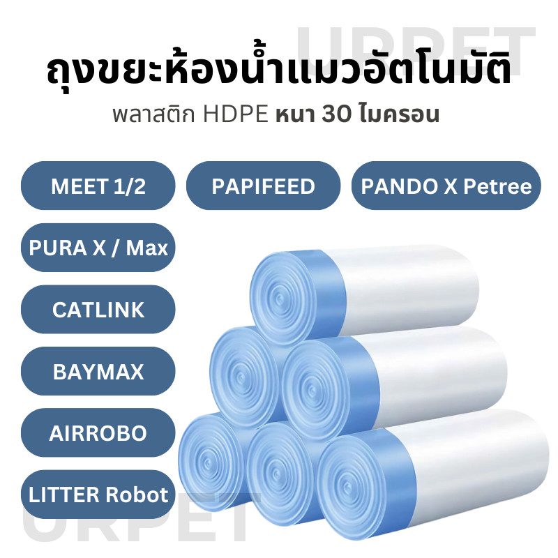 Extra Thick Meet Catlink Petkit Papypafeed Pando Baymax Airrob Litter ...