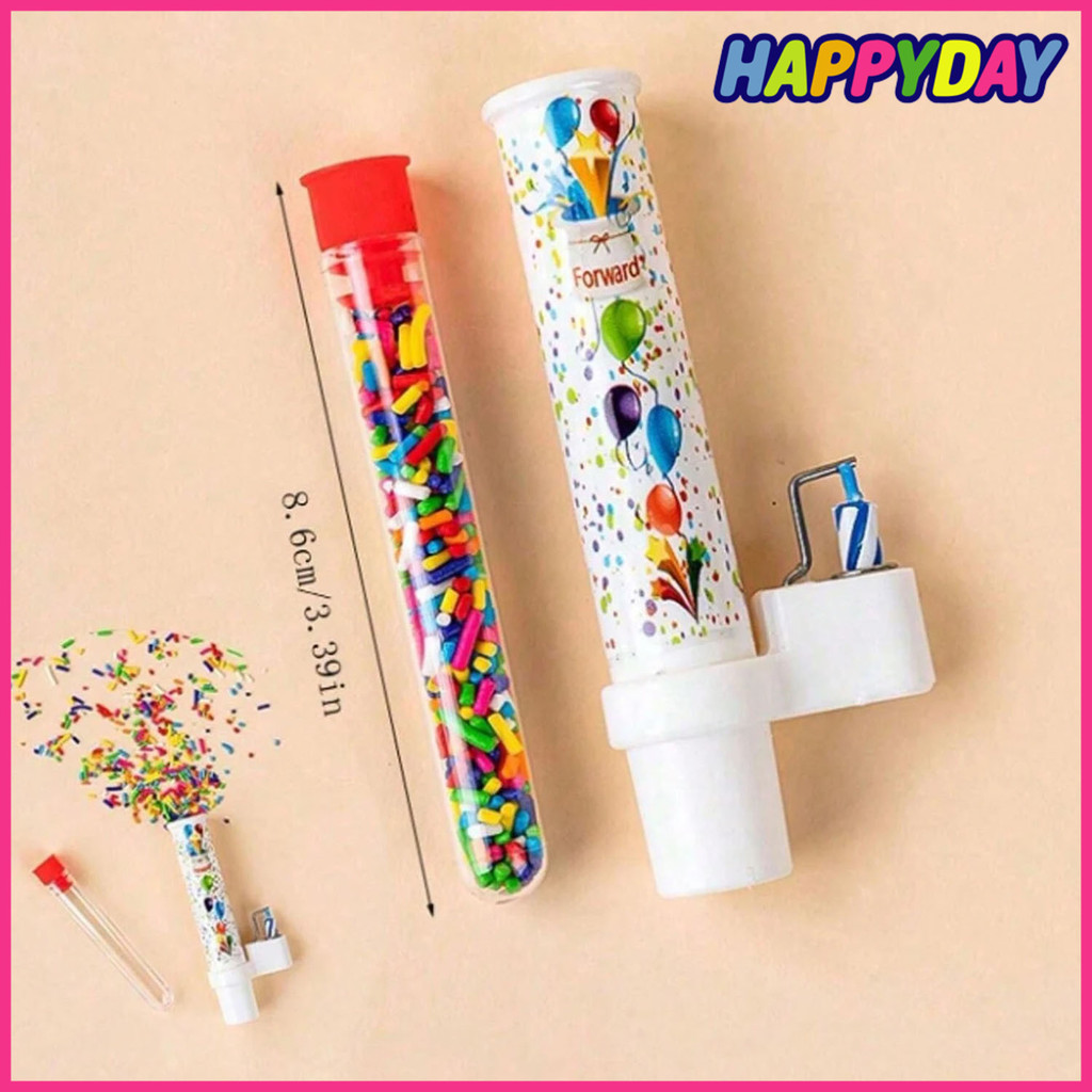 Sprinkle Spray Candle Birthday Cake Topper 1197xx | Shopee Philippines
