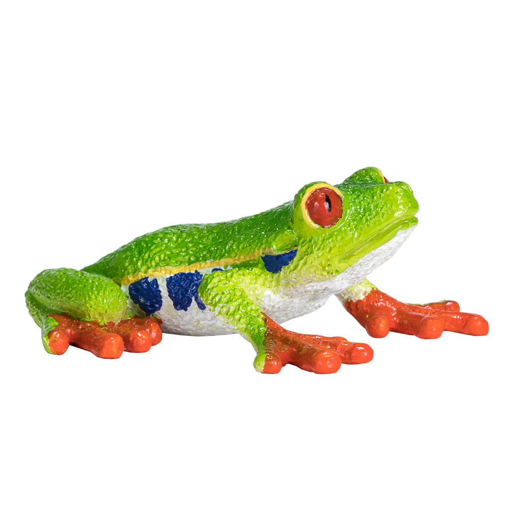 Mojo 387299 RED EYED TREE FROG Wild zoo animals play model figure toys