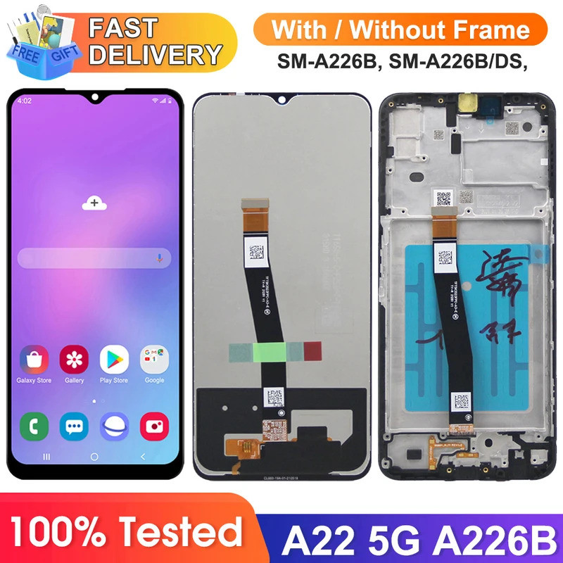 A22 5G 6.6" Screen for Samsung Galaxy A22 5G A226B A226B/DS Lcd Display