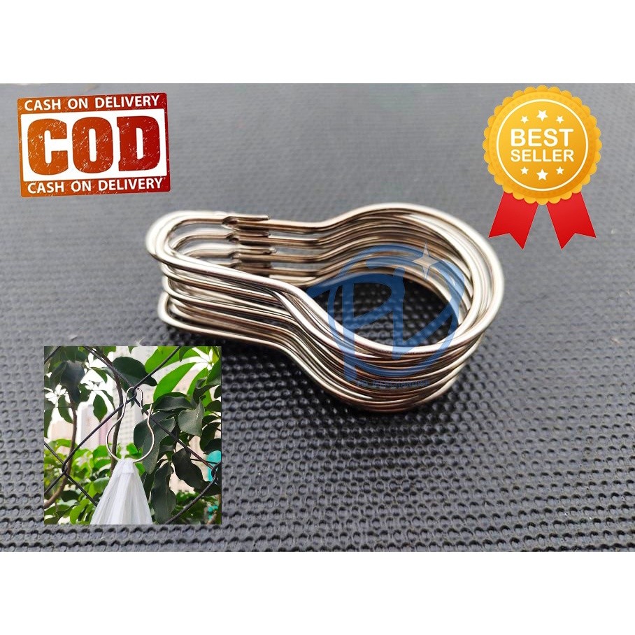 COD PD 1 BUNDLE (12 pcs) MULTIPURPOSE HOOK WITH CLIP LOCK KITCHEN ...