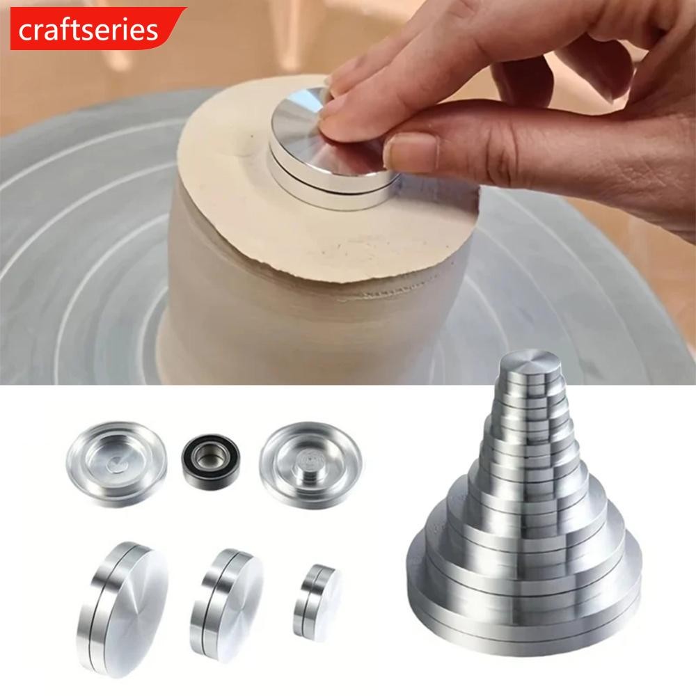 CRAFTSERIES Pottery Tool Clay Trimming Spinner Tool Fixing Clay Molding