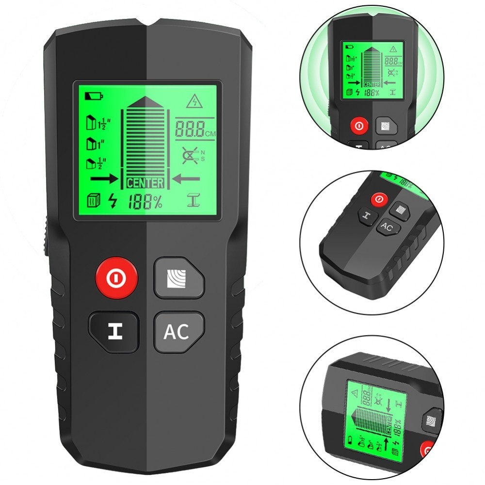 Stud Finder Low Voltage Indicator User-Friendly Design Auto Power-Off ...