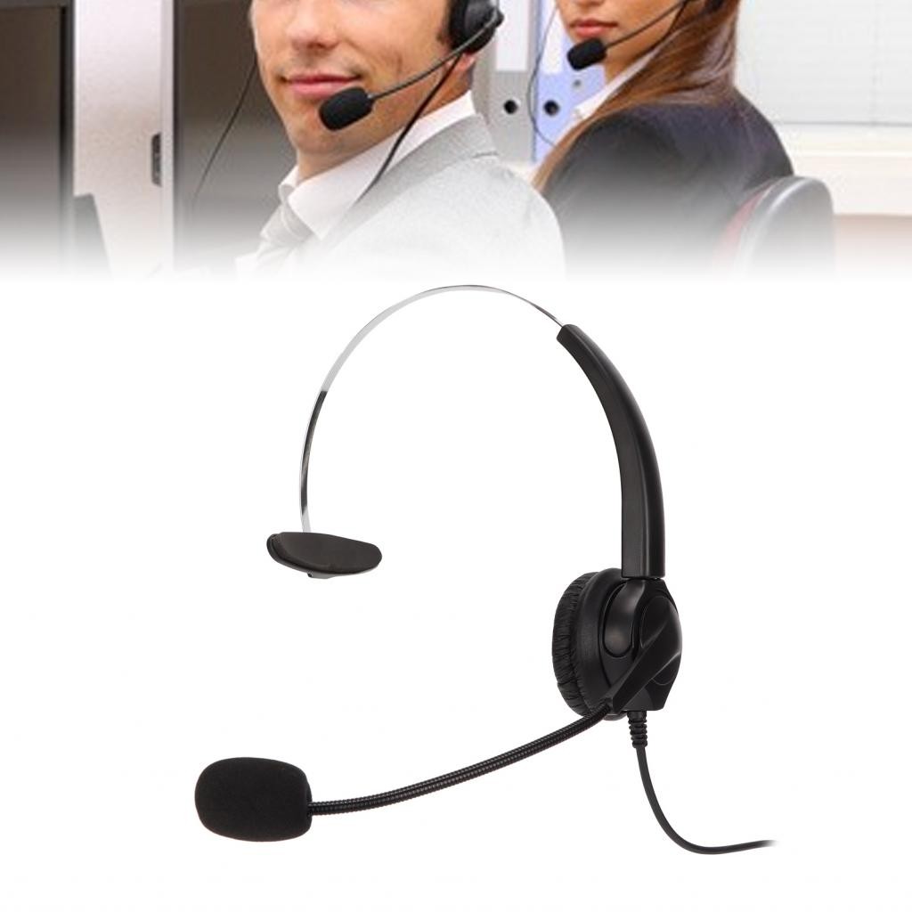 Maib RJ9 Headset Plug and Play Flexible Noise Reduction Hearing