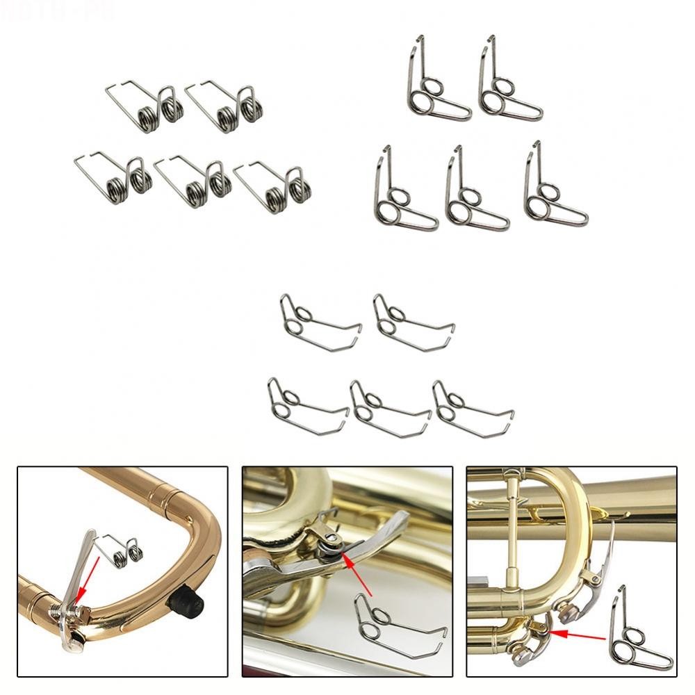 ⭐ Hot selling ⭐ Iron Trumpet Trombone Alto Horn Valve Spring Water Key