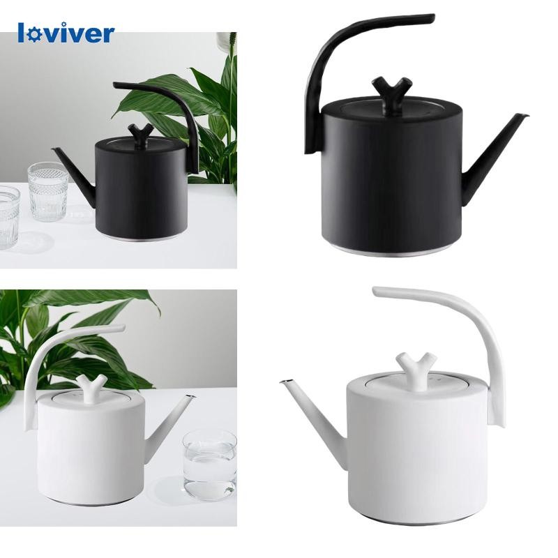 [Loviver] Tea Kettle Stovetop Teapot Classic Coffee Maker Loose Leaf
