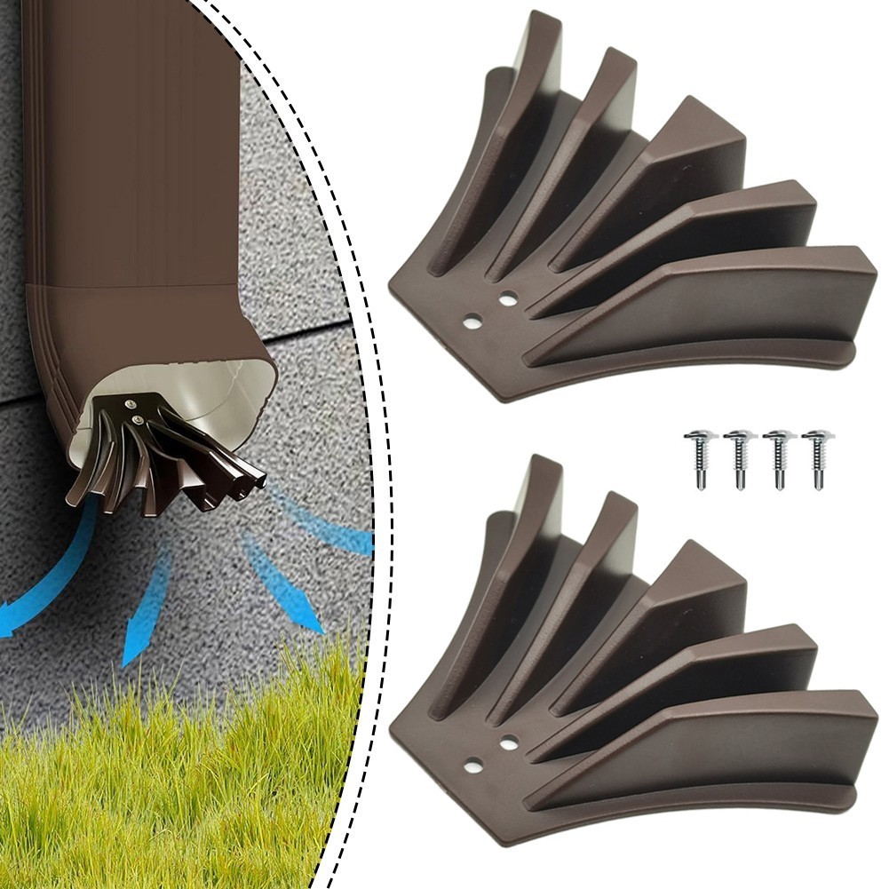 [BLT] 2x Gutter Downspout Diverter Gutter Downspout Extensions for ...