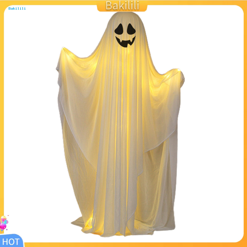 {Bakilili} Haunted House Ghost Ornament Scary Glowing Ghost Figure ...
