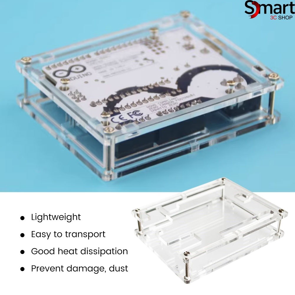 Transparent Arduino UNO R3 Acrylic Case | Shopee Philippines