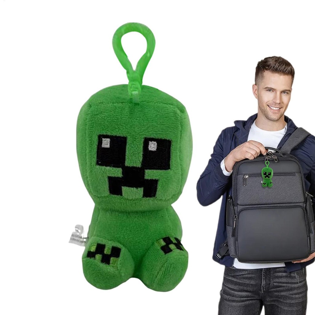 12CM Game Minecraft Stuffed Toys Minecraft Creeper Enderman Dolphin ...