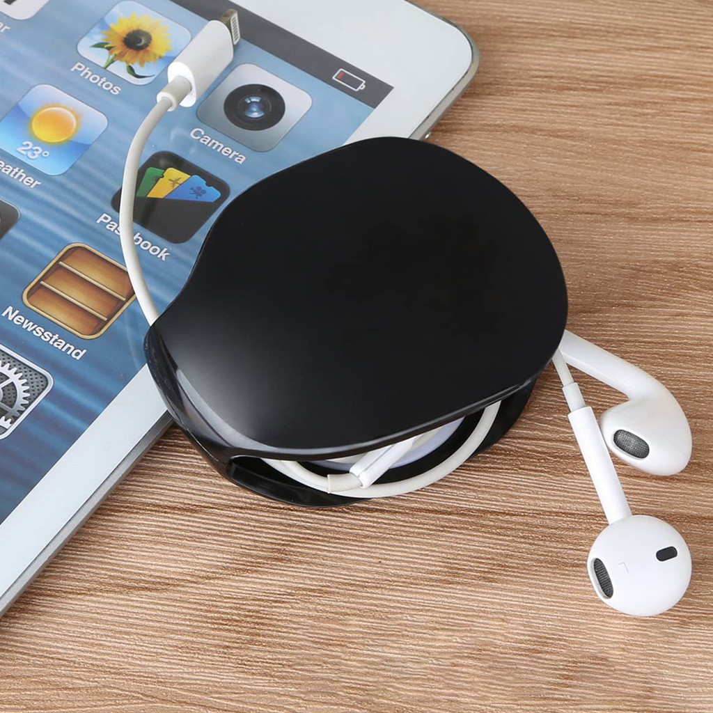 Earphone Storage Case Automatic Retraction Self-Winding System for ...