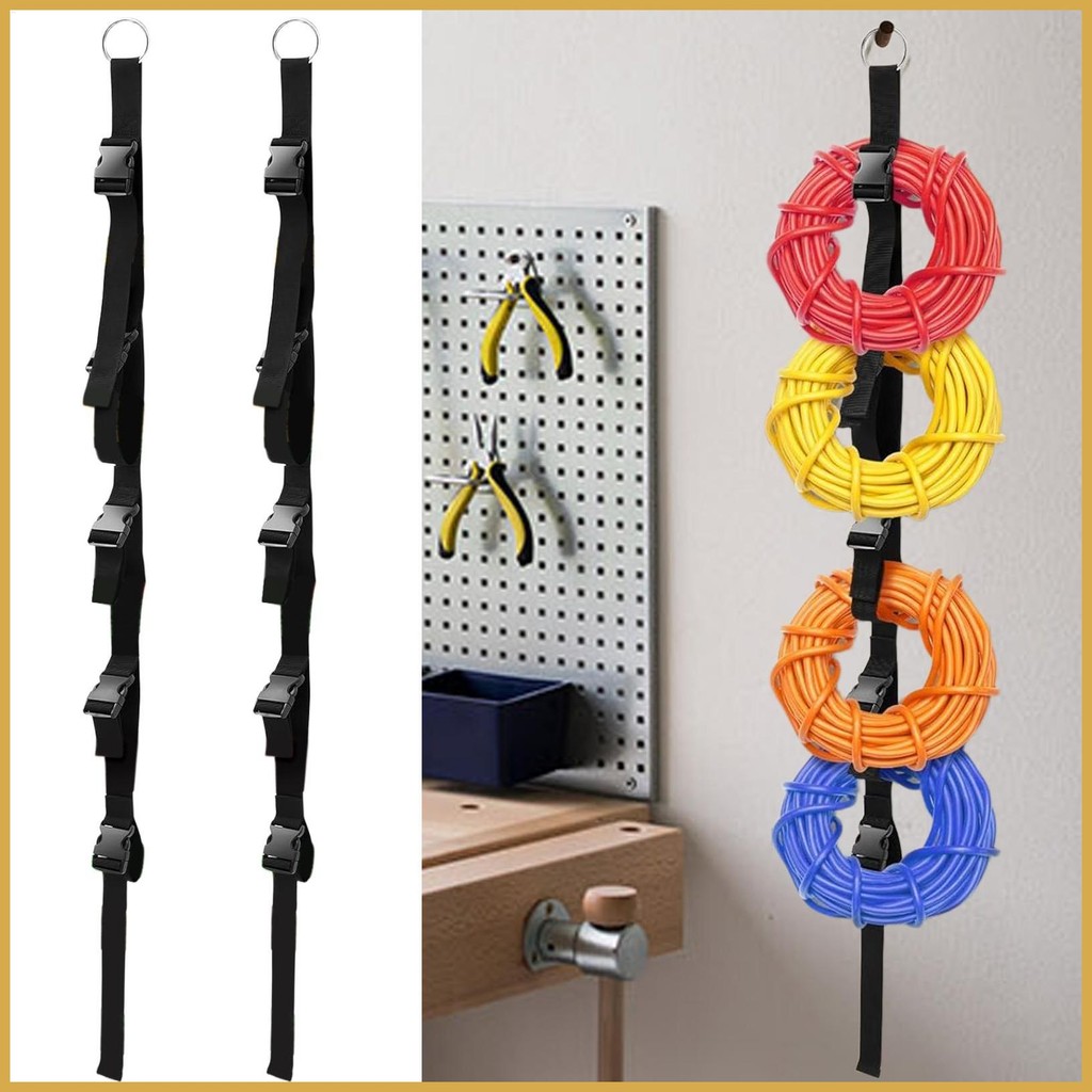 Extension Cord Strap Cord Organizer Straps 2 Piece Heavy Duty Wrap Tool ...